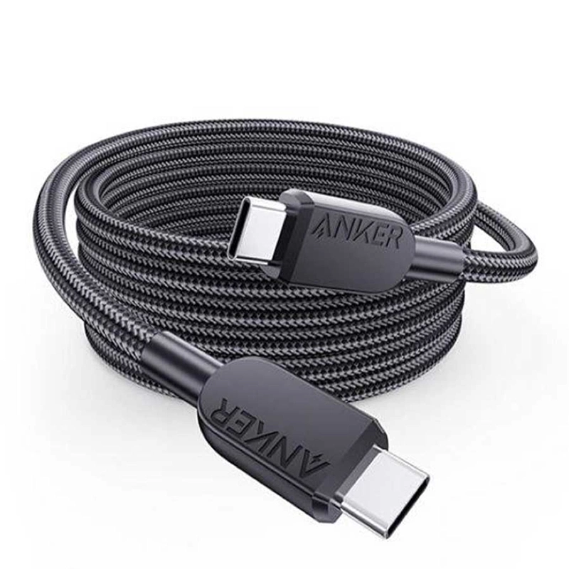 Anker USB-C To USB-C Cable (3ft, 240W, Braided) A81D5